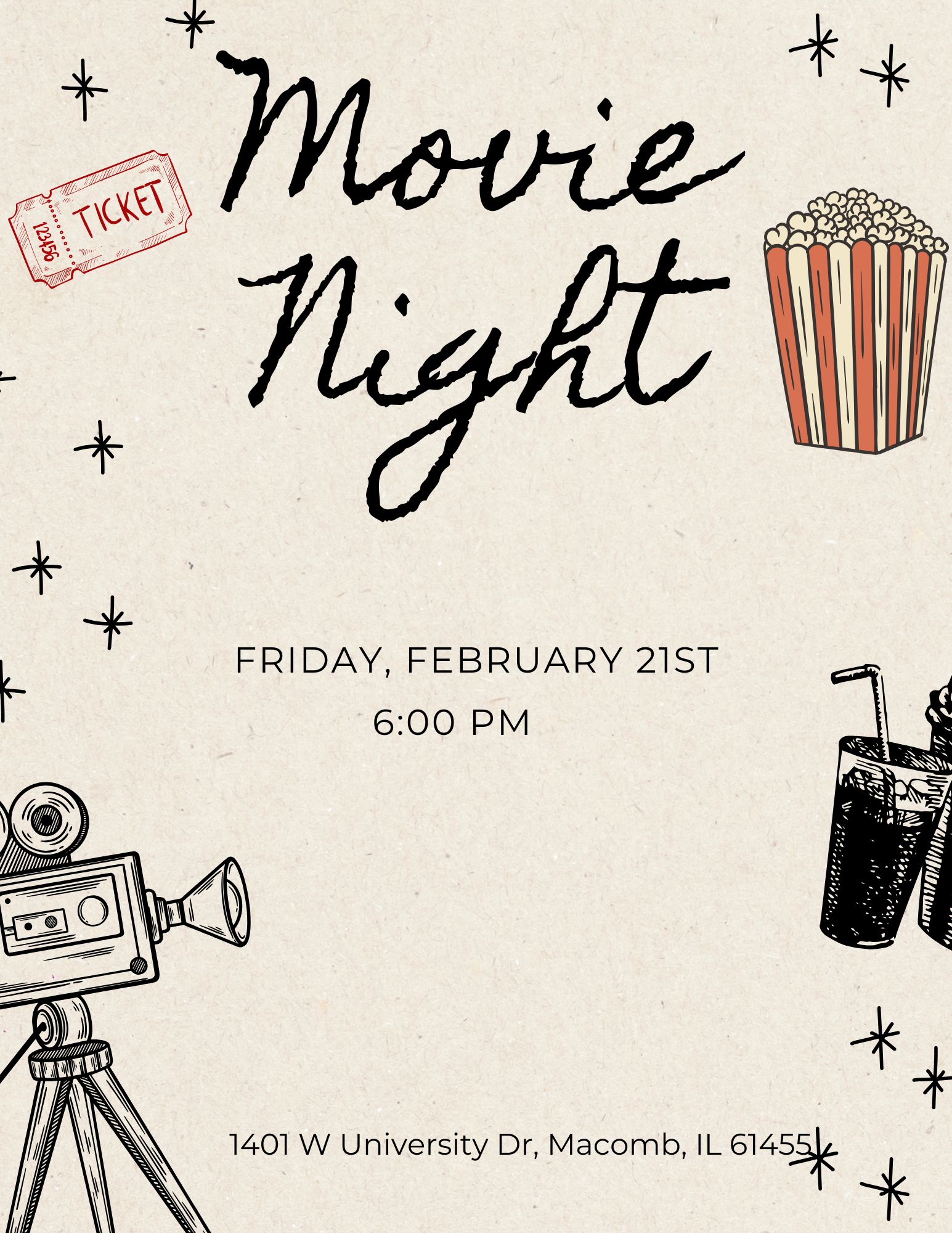 Movie Night FEb 21