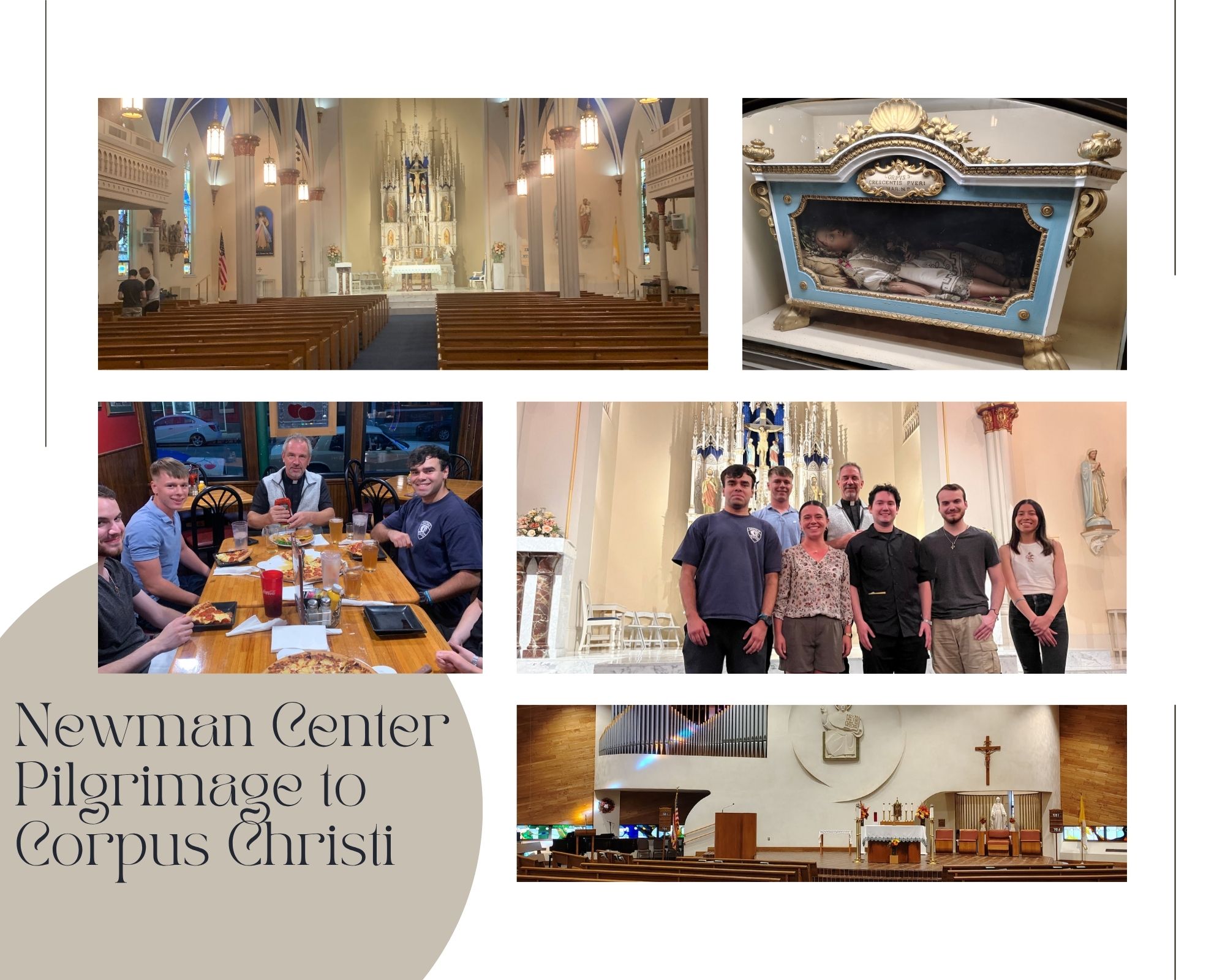 Newman Center Pilgrimage to Corpus Christi